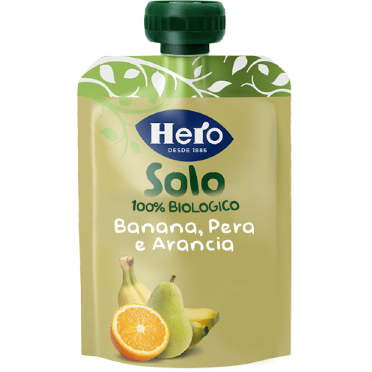 Only Plátano Pera Naranja Hero 100g