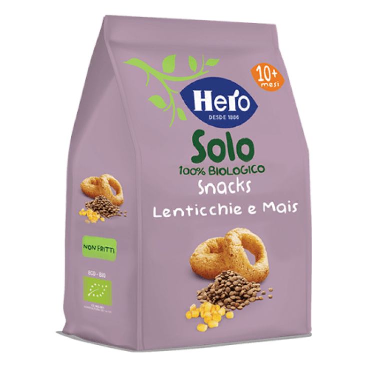 Snacks Lentejas/Maíz Solo Hero Baby 50g - Farmacia Loreto