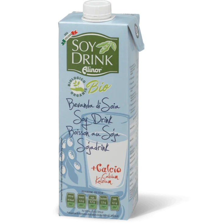 Bebida de Soja Calcio Bebida de Soja Alinor 1l