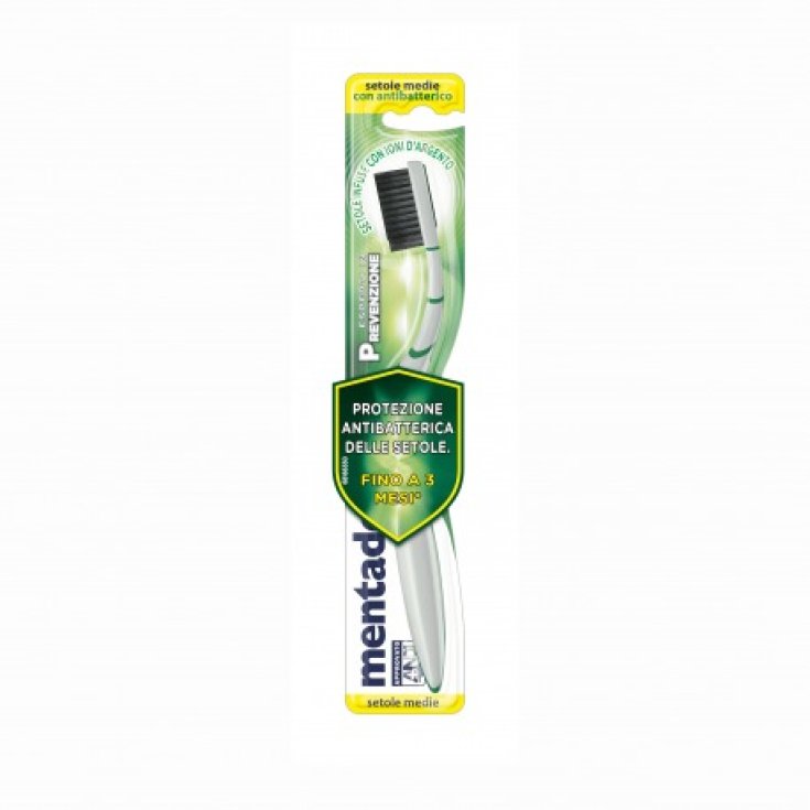 Prevención Antibacteriana MENTADENT 1 Cepillo de Dientes