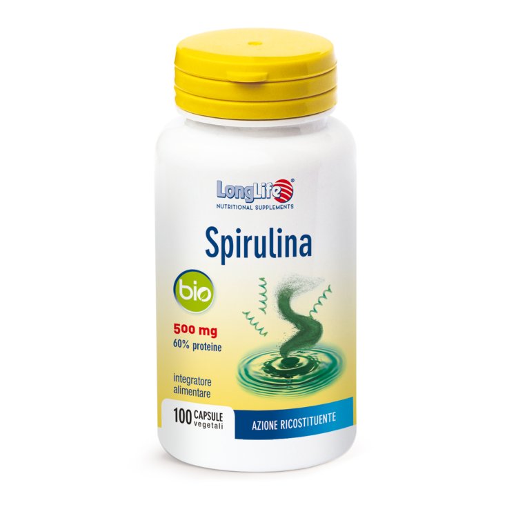 Espirulina Bio LongLife 100 Cápsulas Vegetarianas