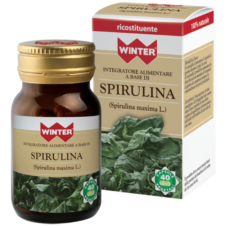 Espirulina Invierno 40 Cápsulas Vegetarianas