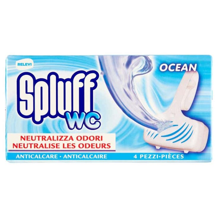 SPUFF TABLETA WC 4 UDS OCÉANO
