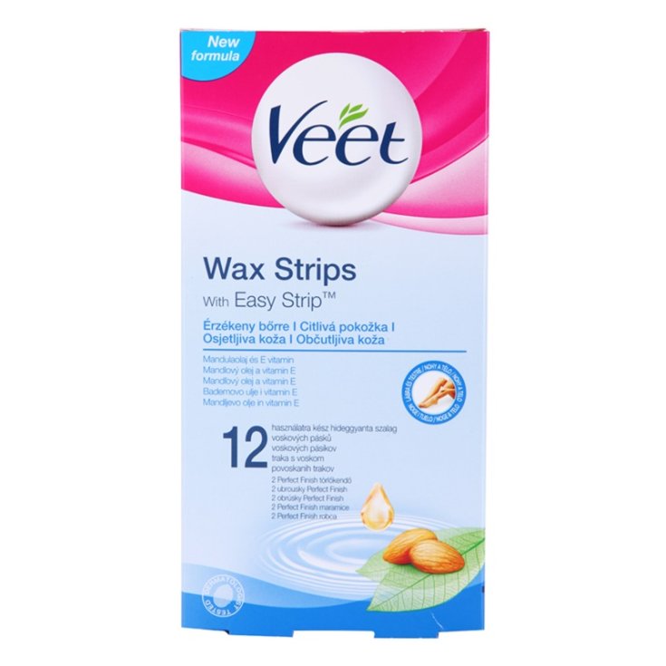 Veet Waxstrips Tiras Depilatorias 16 Piezas