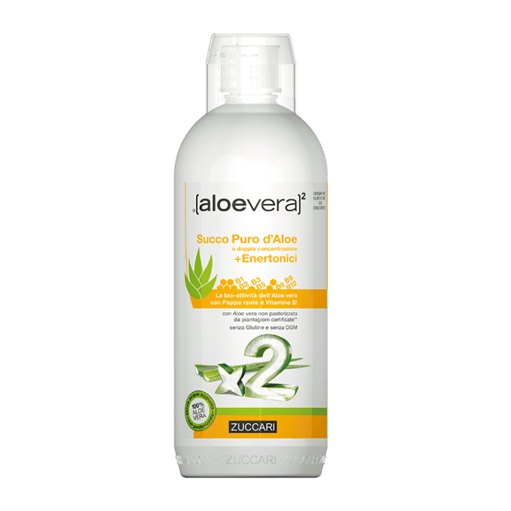 AloeVera2 Jugo Puro de Aloe + Enertonici Zuccari 1000ml