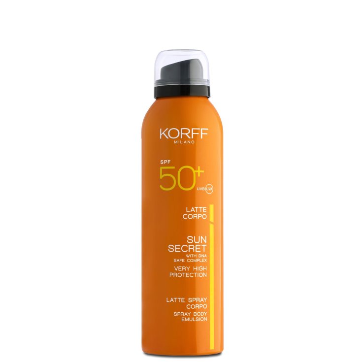 Sun Secret Leche Corporal Spray Spf50 Korff 200ml