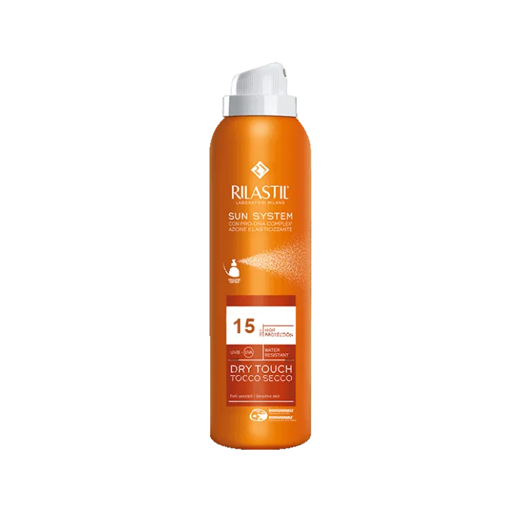 Sistema Solar Toque Seco Toque Seco SPF15 Rilastil 200ml
