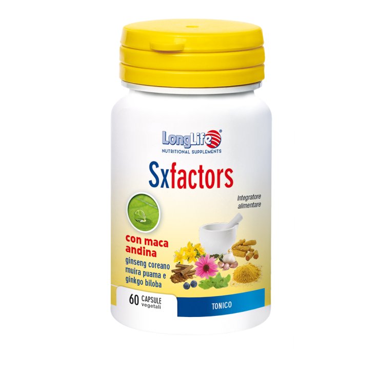 Sxfactors LongLife 60 Cápsulas Vegetarianas