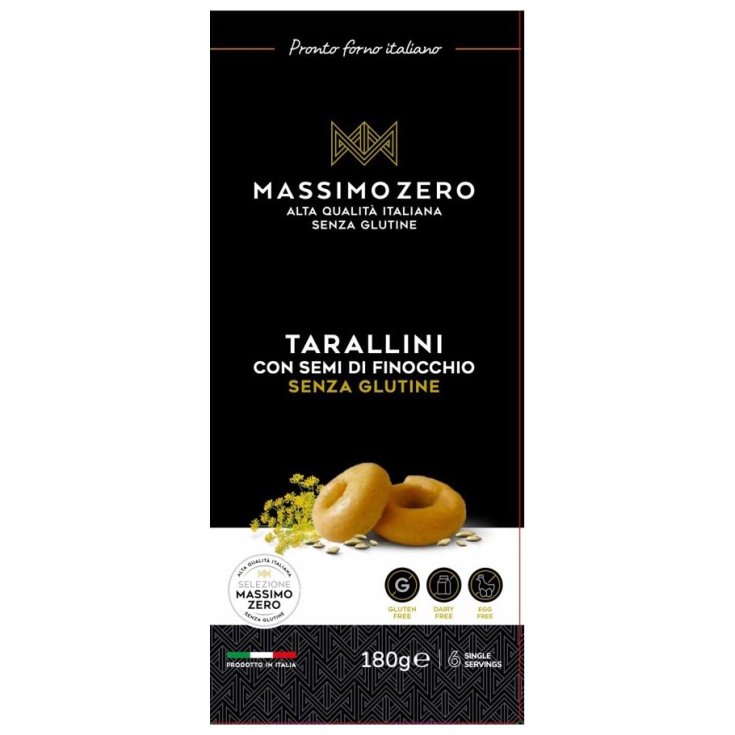 Taralli Con Semillas De Hinojo MASSIMO ZERO 180g