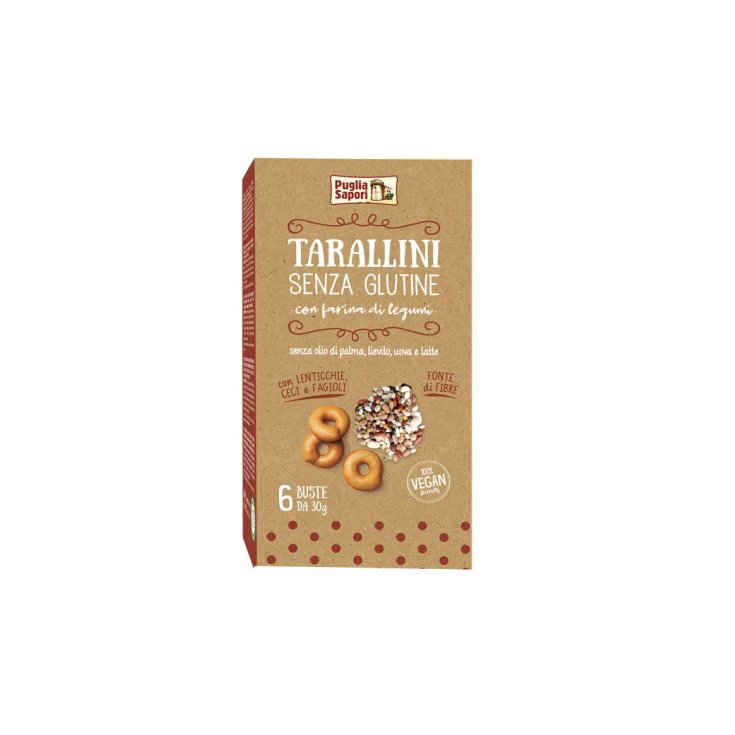 Tarallini Con Harina De Legumbres Sapori Di Puglia 6x30g