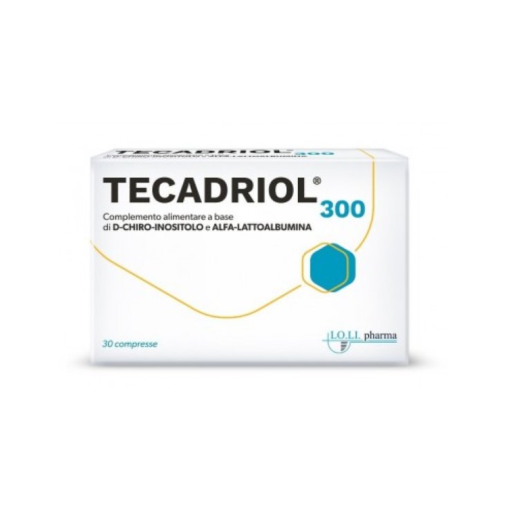 Tecadriol 300 Lo.Li Pharma 30 Comprimidos