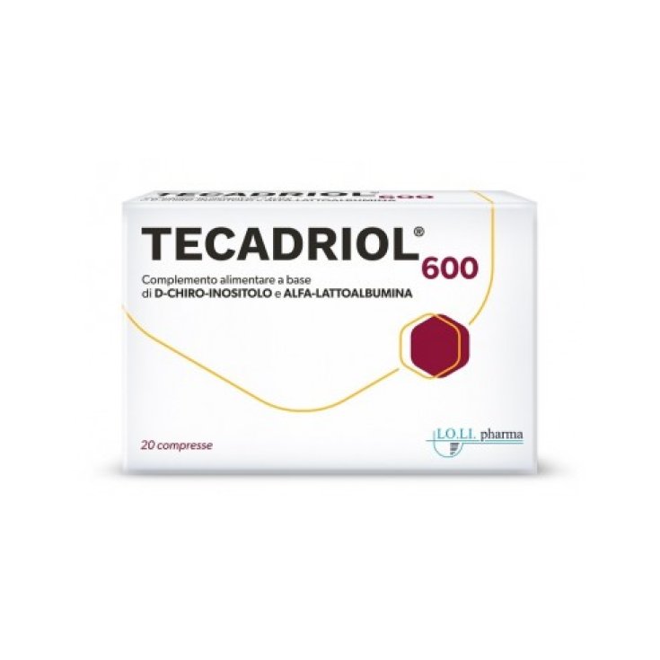 Tecadriol 600 Lo.Li. Pharma 20 Comprimidos