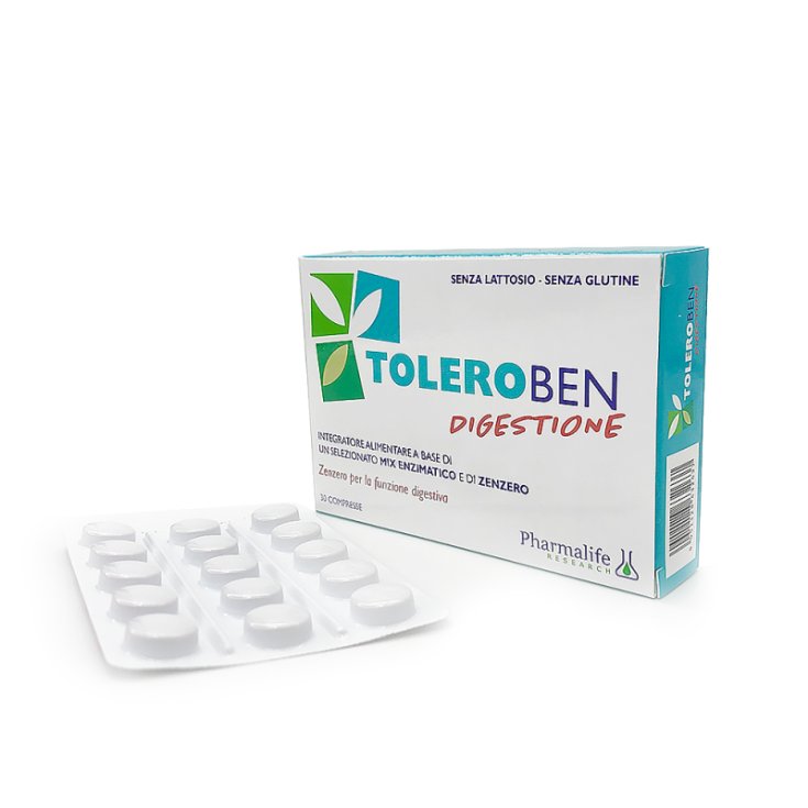 Toleroben Digestión Pharmalife 30 Comprimidos