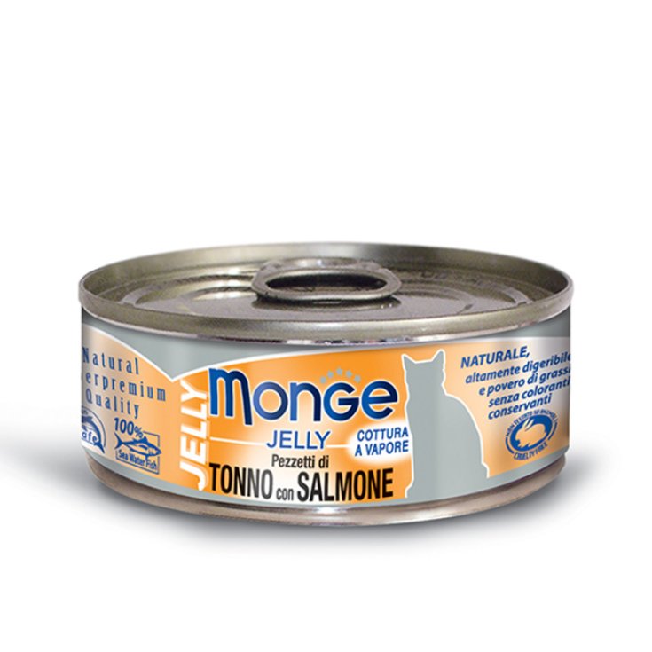 Gelatina De Bonito Con Salmón Monge 80g