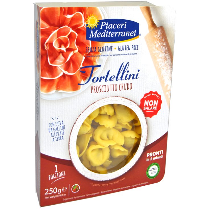 Tortellini Jamón Parma Piaceri Mediterranei 250g