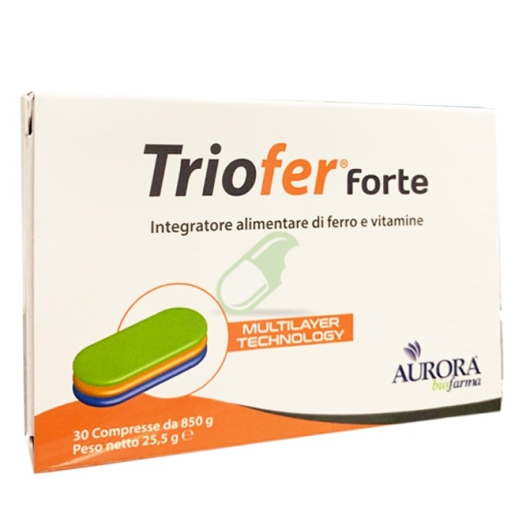 Triofer Forte Aurora Biofarma 30 Comprimidos