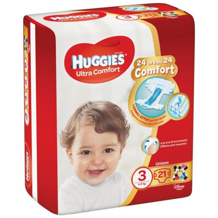 HUGGIES ULTRACOMFORT 4-9 KG MIS 3