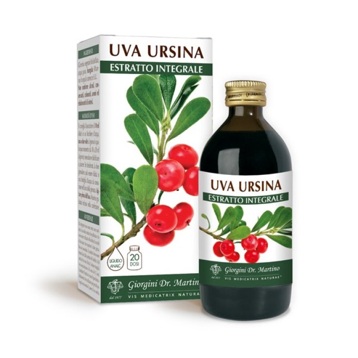 Extracto Integral de Uva Ursina Dr. Giorgini 200ml