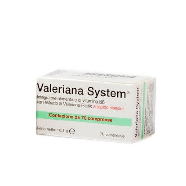 Valeriana Sistema Sanifarma 70 Comprimidos