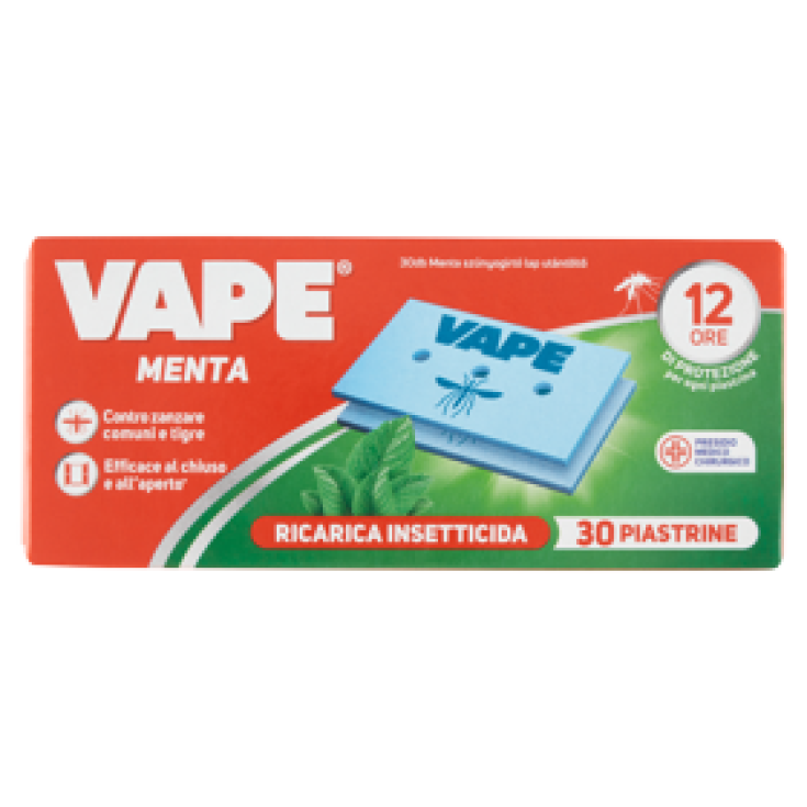 Recarga Mint VAPE 30 Plaquetas