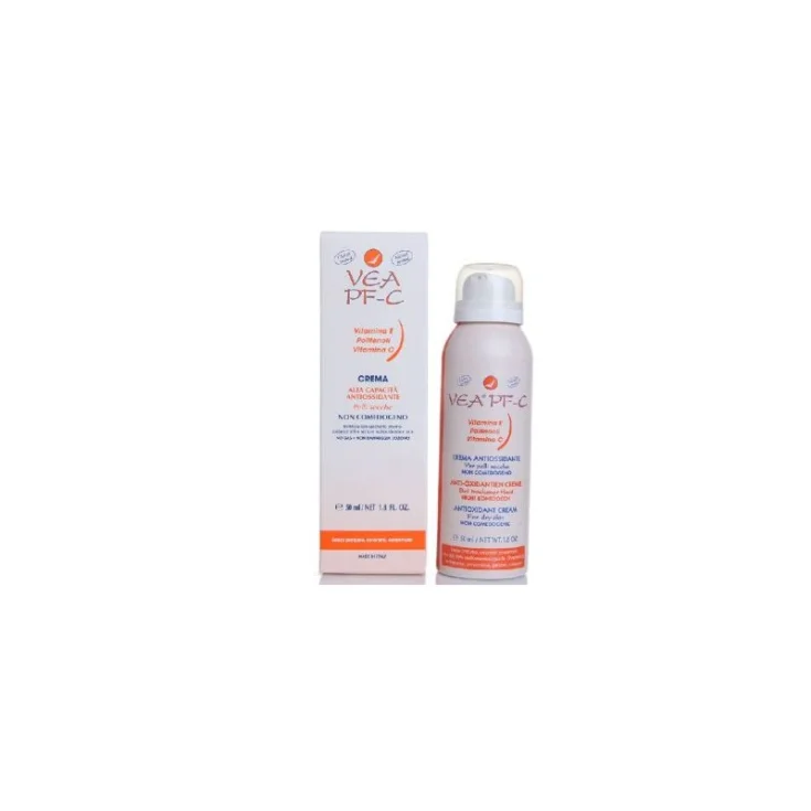 Vea Crema Pf Antioxidante No Comedogénico con Vitamina E + Polifenoles bomba 50 ml