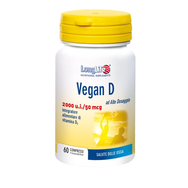 Vegan D 2000 ui LongLife 60 Comprimidos recubiertos