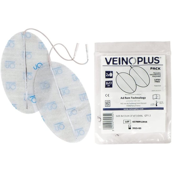 Veino Plus Pack 1 Par de Electrodos