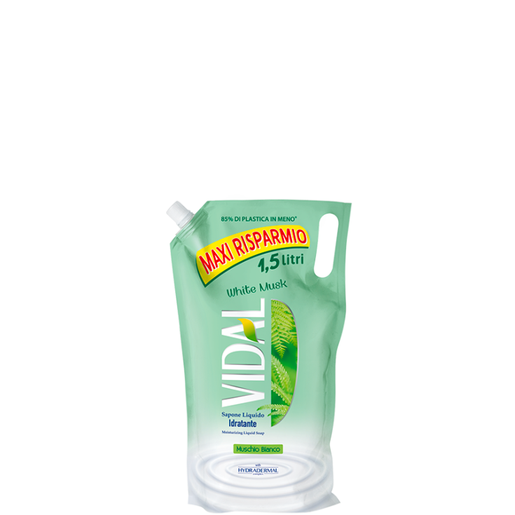 VIDAL Jabon Líquido Almizcle Blanco 1500ml