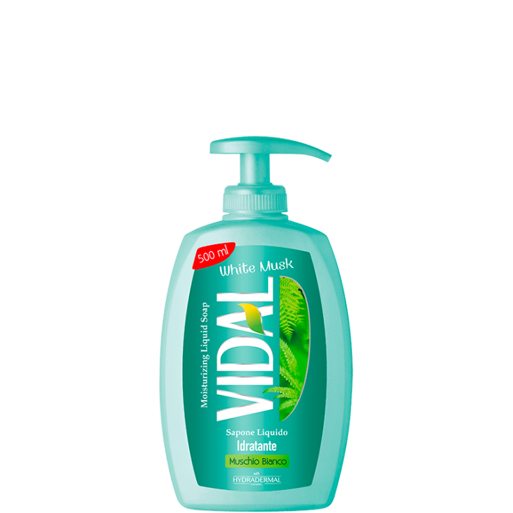 VIDAL Jabon Líquido Almizcle Blanco 500ml