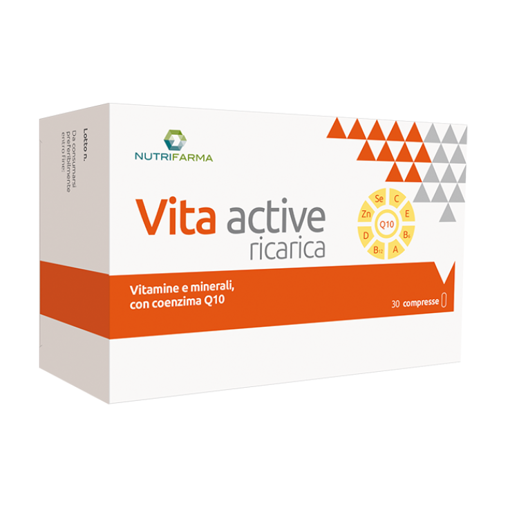 Vita Recarga Activa NutriFarma de Aqua Viva 30 Comprimidos
