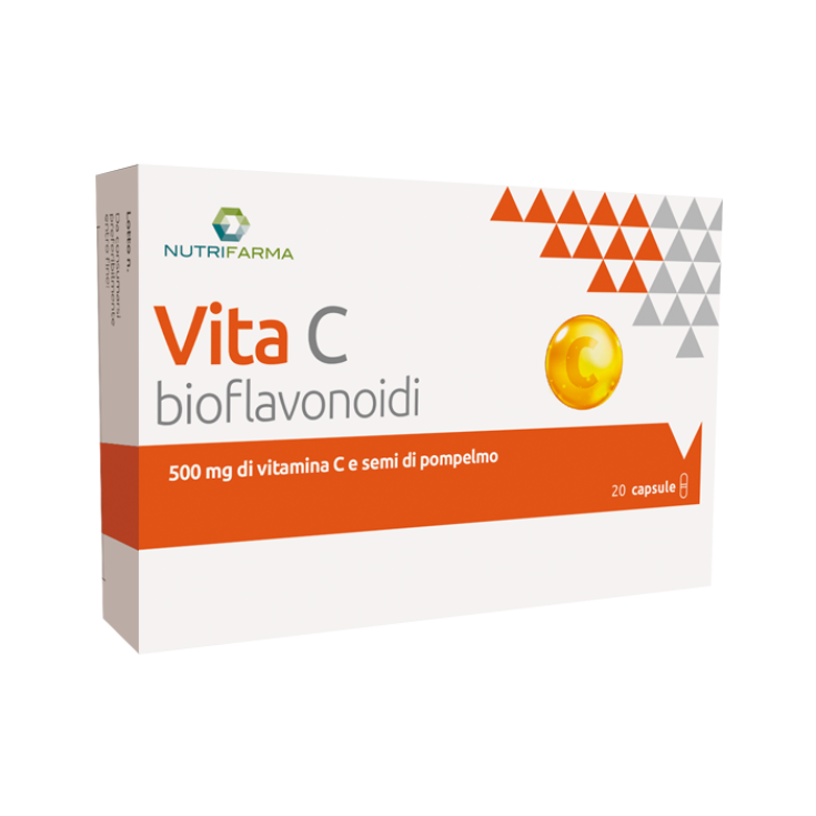 Vita C Bioflavonoides NutriFarma de Aqua Viva 20 Cápsulas