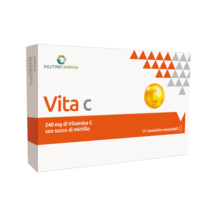 Vita C NutriFarma de Aqua Viva 20 Comprimidos Masticables