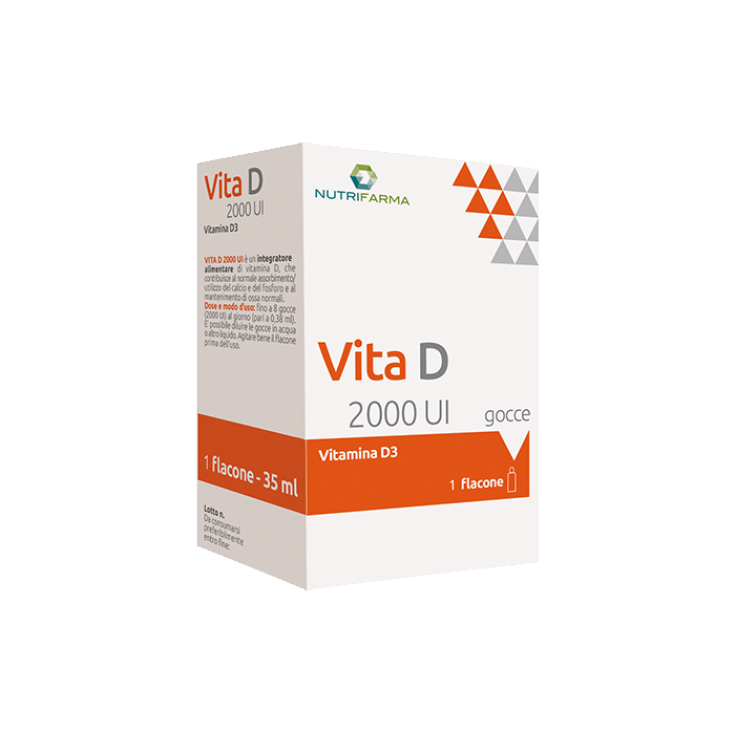 Vita D 2000 UI NutriFarma de Aqua Viva 35ml