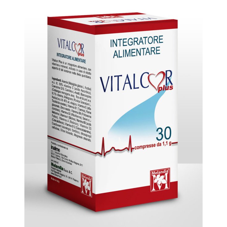 Vitalcor Plus Melandia 30 Comprimidos