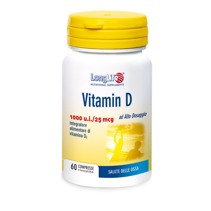 Vitamina D 1000 ui LongLife 60 Comprimidos recubiertos