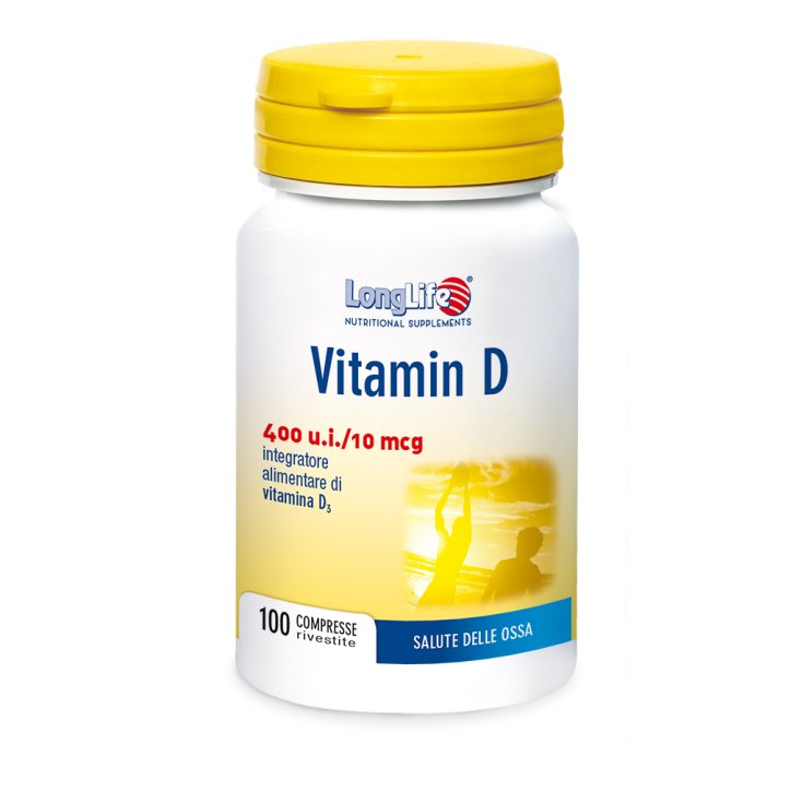 Vitamina D 400 ui LongLife 100 Comprimidos recubiertos