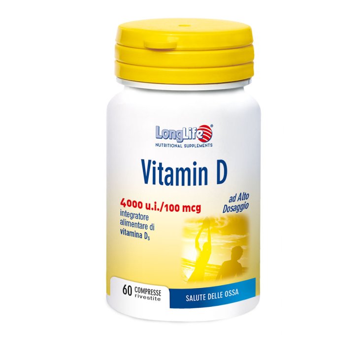 Vitamina D 4000 ui LongLife 60 Comprimidos recubiertos