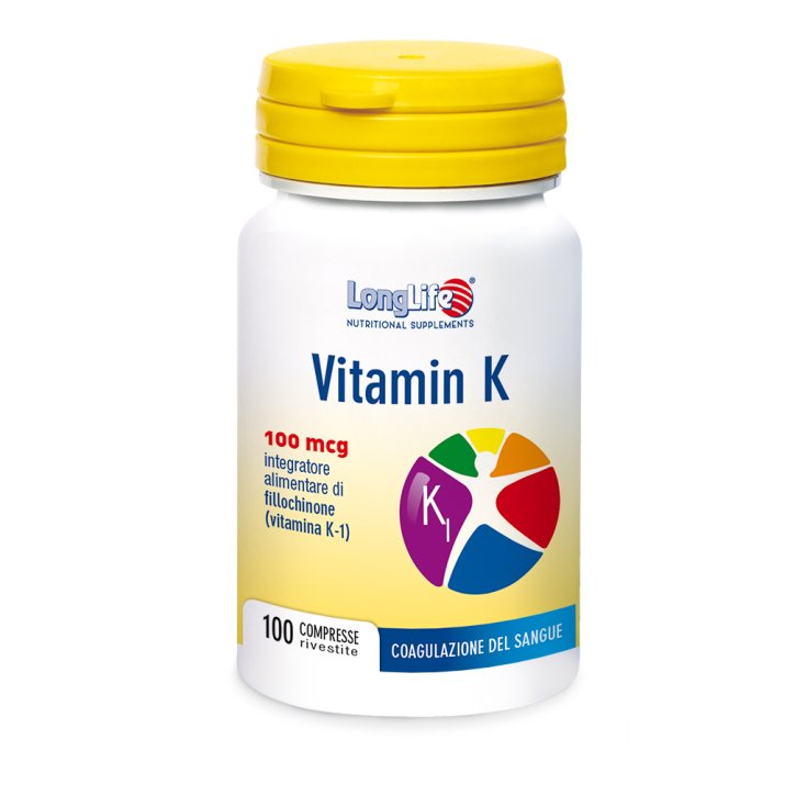 Vitamina K LongLife 100 Comprimidos recubiertos