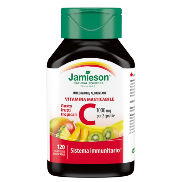Vitamina C 1000mg Jamieson 120 Comprimidos