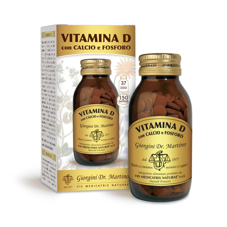 Vitamina D Con Calcio Y Fósforo Dr. Giorgini 150 Comprimidos