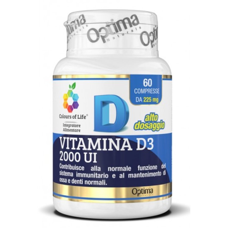 Vitamina D3 2000 Optima 60 Comprimidos