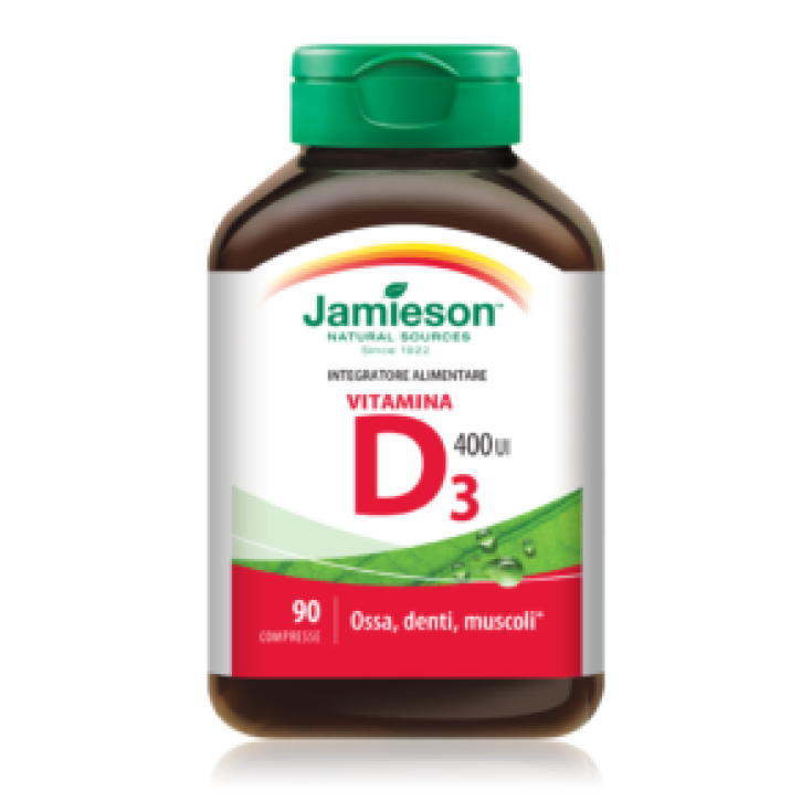 Vitamina D3 400 Jamieson 90 Comprimidos