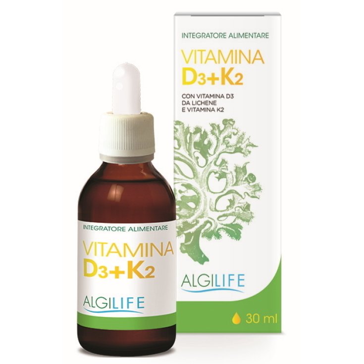 Vitamina D3 + K2 AlgiLife 30ml