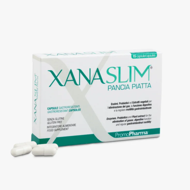 Xanaslim® Vientre Plano PromoPharma® 15 Cápsulas