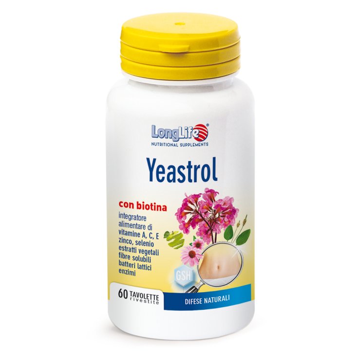 Yeastrol LongLife 60 Comprimidos Recubiertos