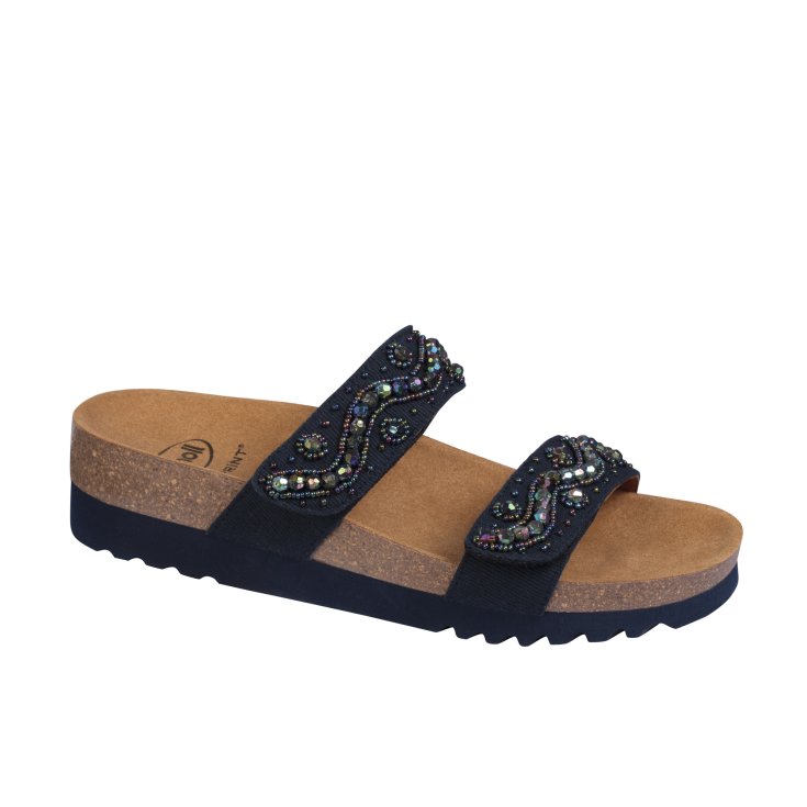 Zafirah 2.0 Scholl® Sandalia Mujer Bioprint® Azul Talla 41
