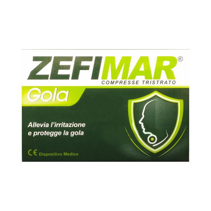 Zefimar® Garganta ShedirPharma® 24 Comprimidos Tricapa