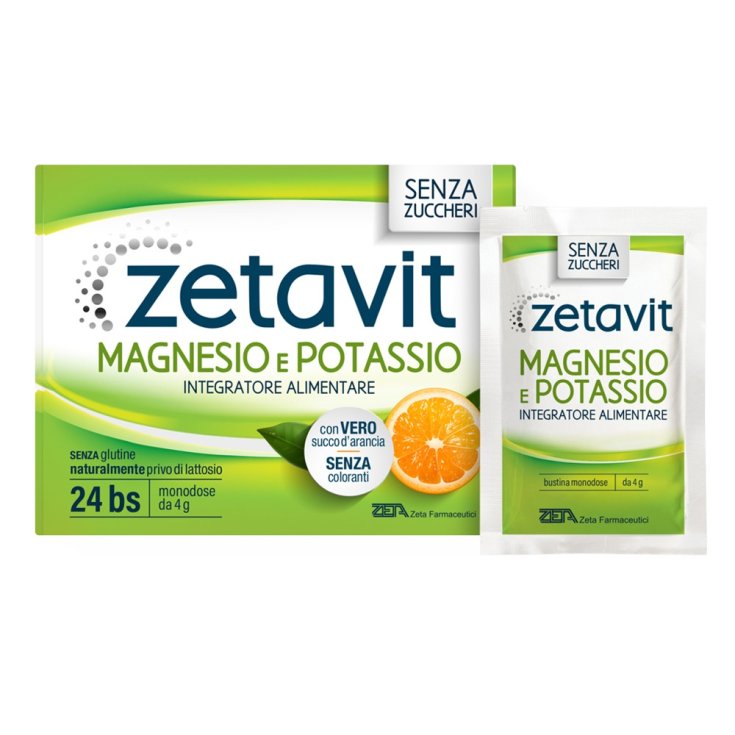 Zetavit Magnesio Y Potasio Zeta Farmaceutici 24 Sobres