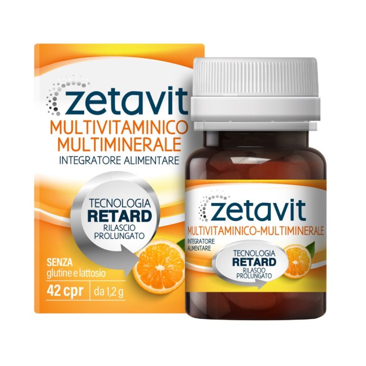 Zetavit Multivitaminas Multimineral Zeta Farmaceutici 42 Comprimidos