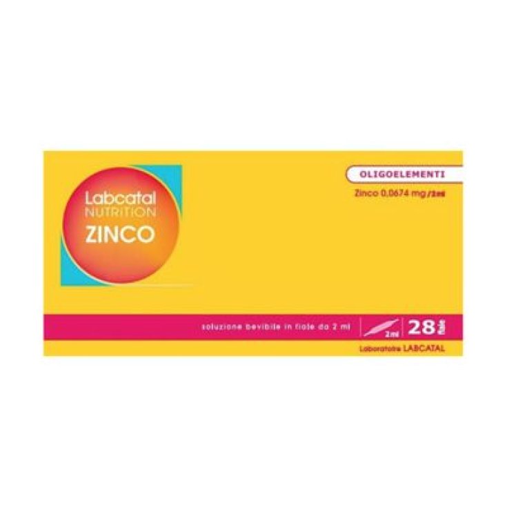 Oligosol Zinc Labcatal Nutrition 28 Viales Bebibles